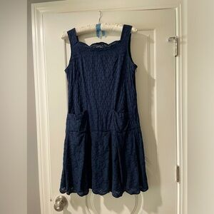 Brooks Brothers Cotton Eyelet Dress